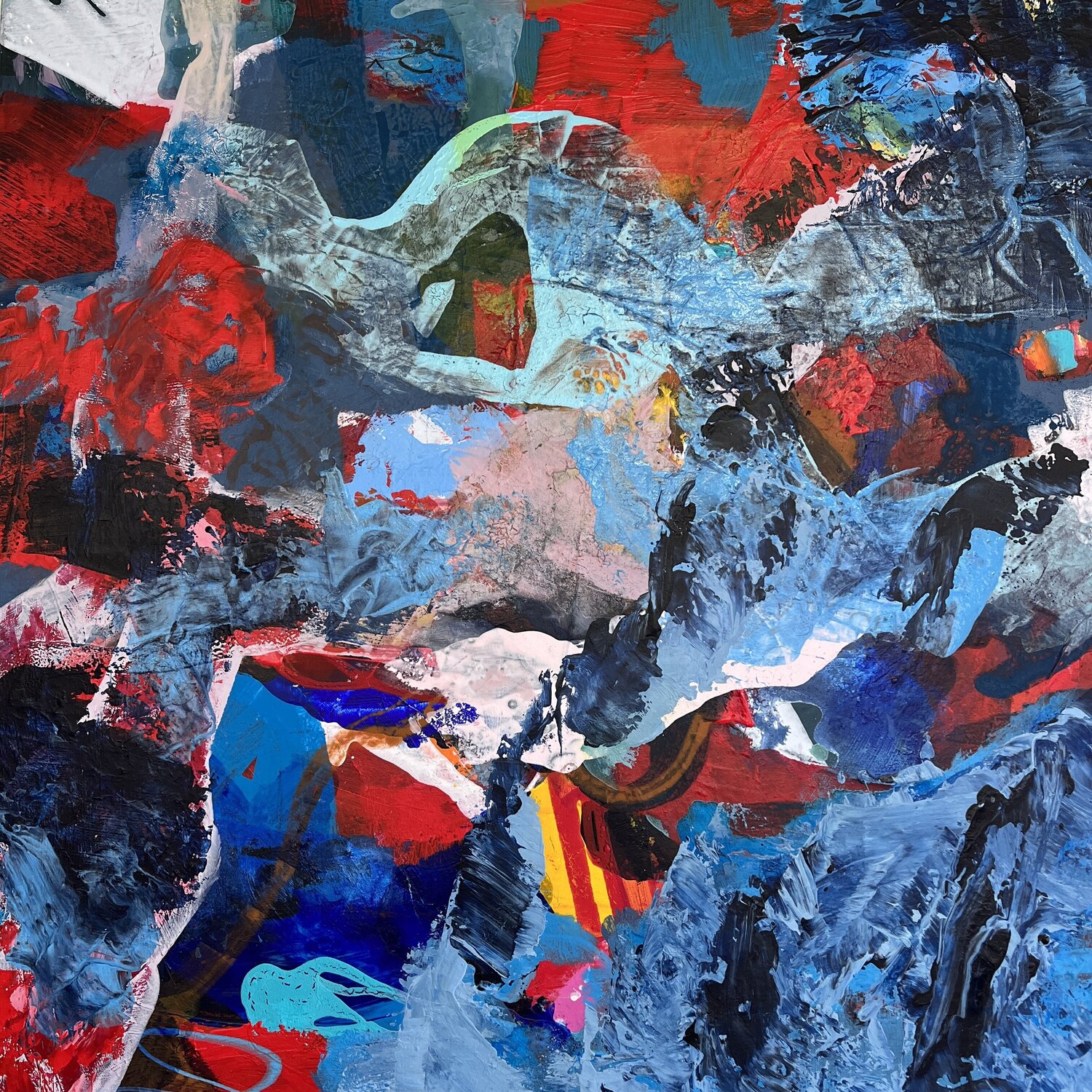 Blaue Fluss Claudia Dietschi