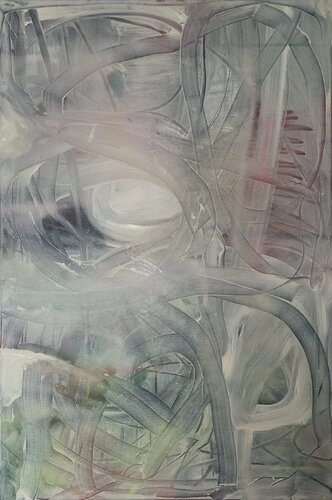In the Maze 35 par Katja Grandpierre, Peinture en vente sur Singulart