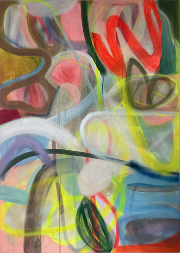 Unobvious XVII par Katja Grandpierre, Peinture en vente sur Singulart