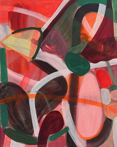 Unobvious XXIV par Katja Grandpierre, Peinture en vente sur Singulart