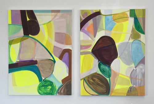 Unobvious XXXI di Katja Grandpierre, Pittura in vendita su Singulart