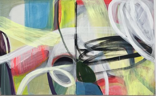 Unobvious  XXXVI by Katja Grandpierre, Painting for Sale on Singulart