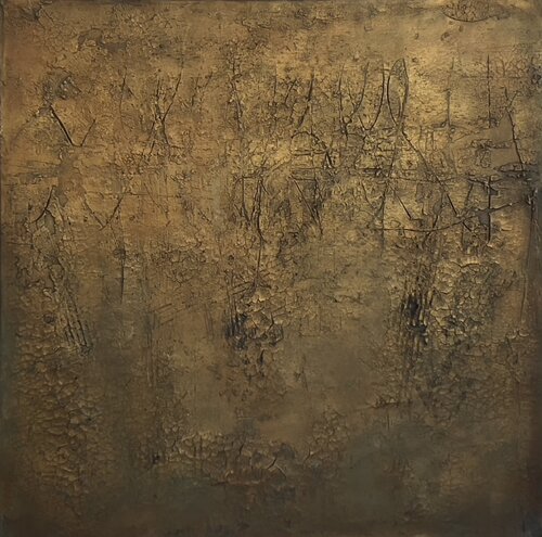 Golden Time di Magdalena Oppelt, Pittura in vendita su Singulart