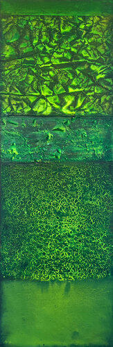 Grünklang II di Magdalena Oppelt, Pittura in vendita su Singulart