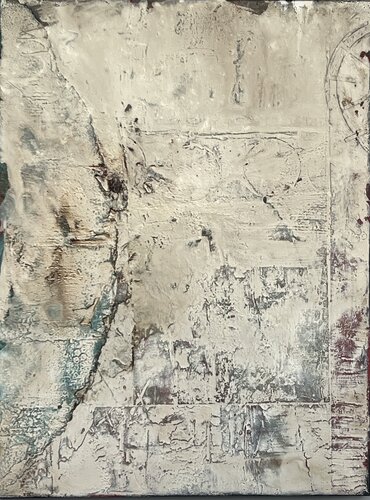 Schichtungen der Stille von Magdalena Oppelt, Malerei kaufen auf Singulart