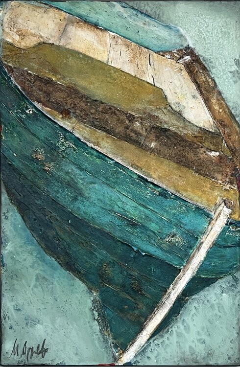 Bateau oublié Magdalena Oppelt