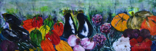 Verdure Italia de Susan Monk, Pintura a la venta en Singulart