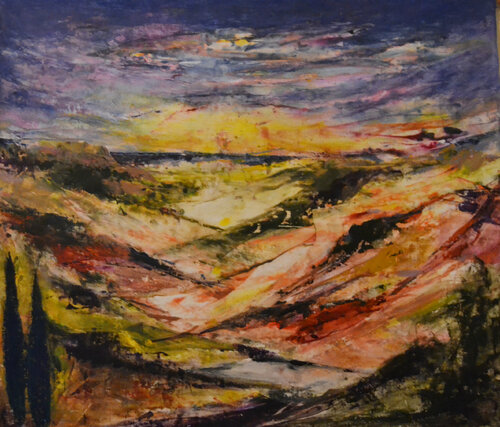 Sunset Glow von Susan Monk, Malerei kaufen auf Singulart