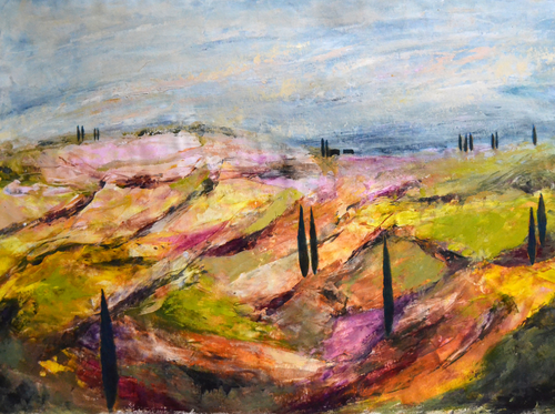 A more pastel look van Susan Monk, Schilderij te koop op Singulart