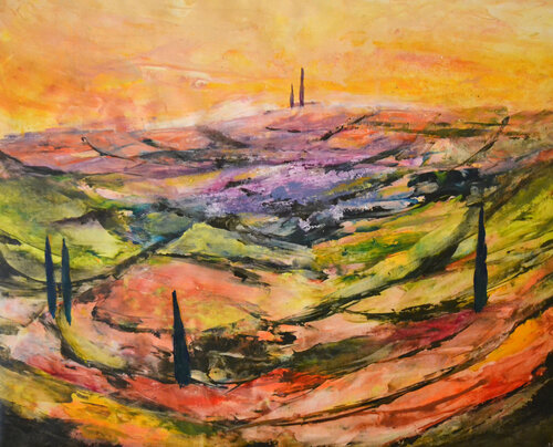Panorama Mixture by Susan Monk, Painting for Sale on Singulart