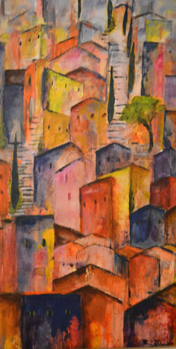 Casa Confusion von Susan Monk, Malerei kaufen auf Singulart