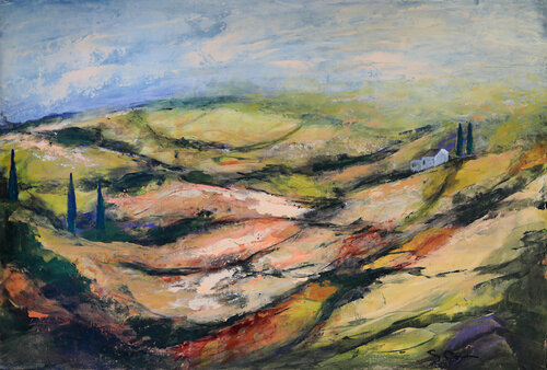 End of Summer de Susan Monk, Pintura a la venta en Singulart