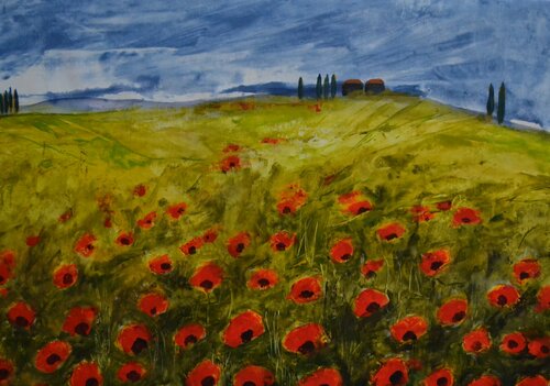 Spring touch de Susan Monk, Pintura a la venta en Singulart