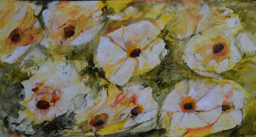 Magnolias de Susan Monk, Pintura a la venta en Singulart