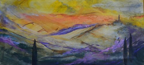 Abstract tuscan look de Susan Monk, Pintura a la venta en Singulart