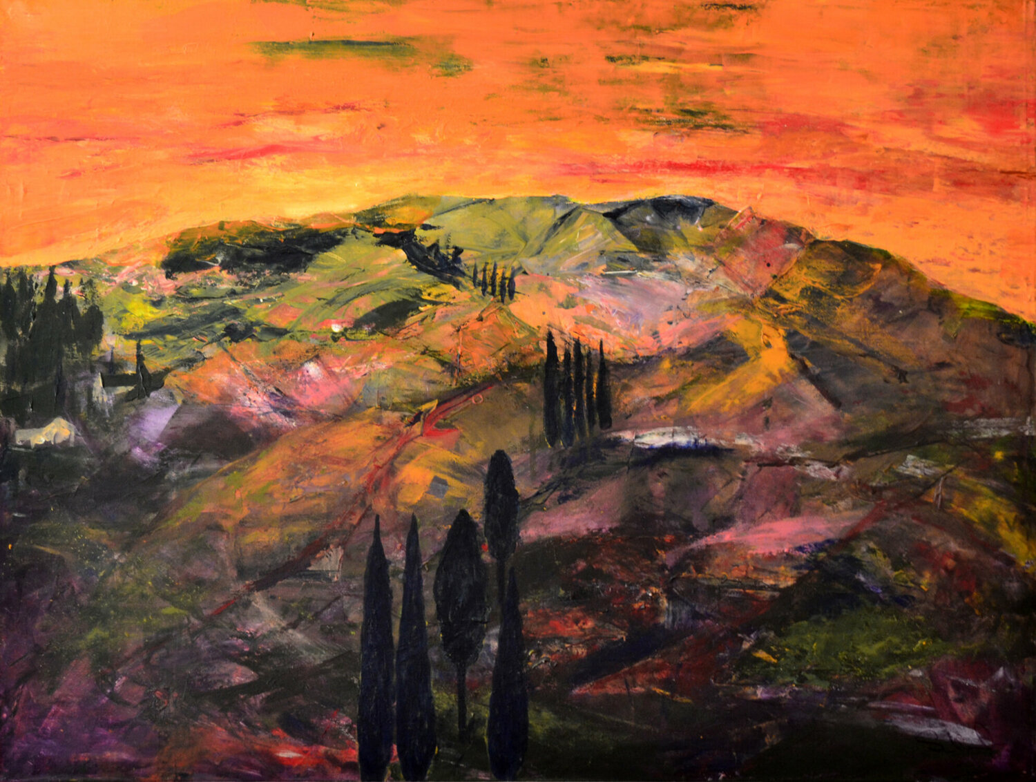 Sunset and its changing colours Susan Monk