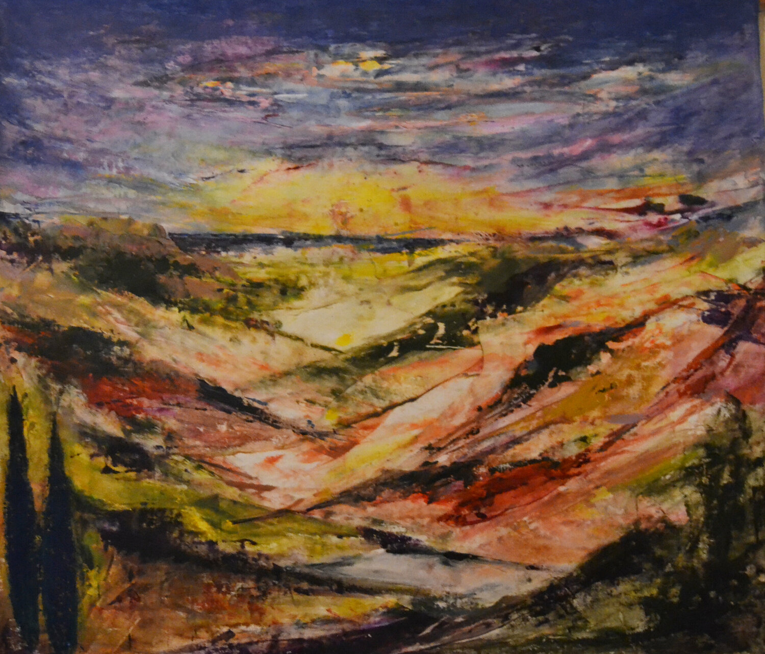 Sunset Glow Susan Monk
