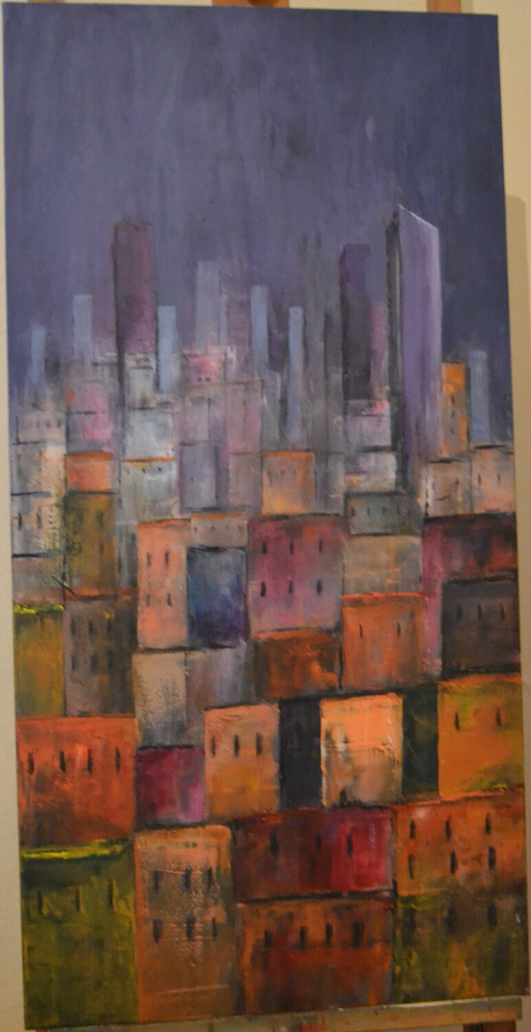 Old and the new city Susan Monk