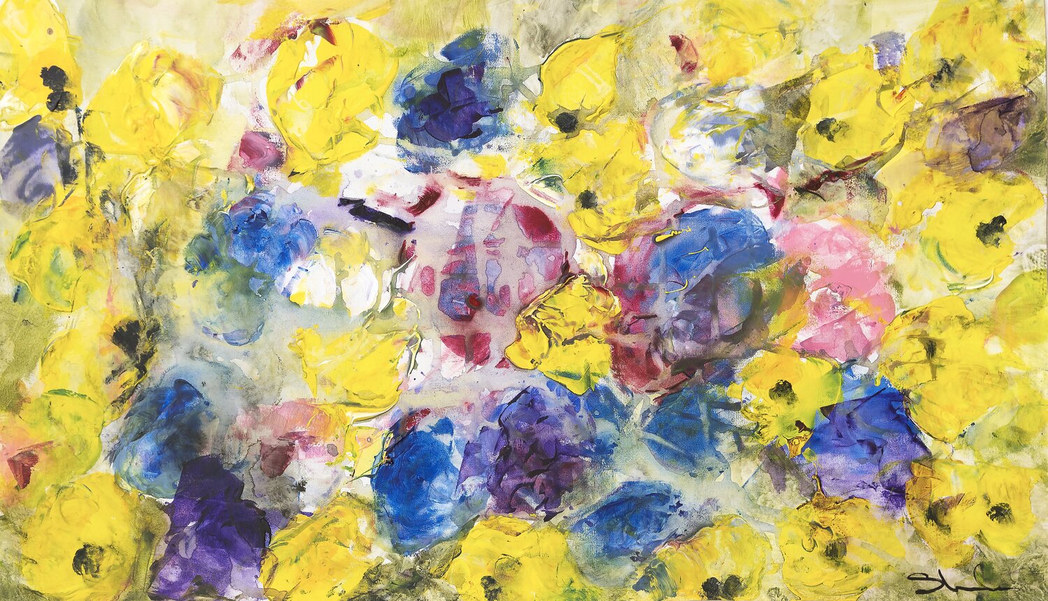 Some pansies Susan Monk