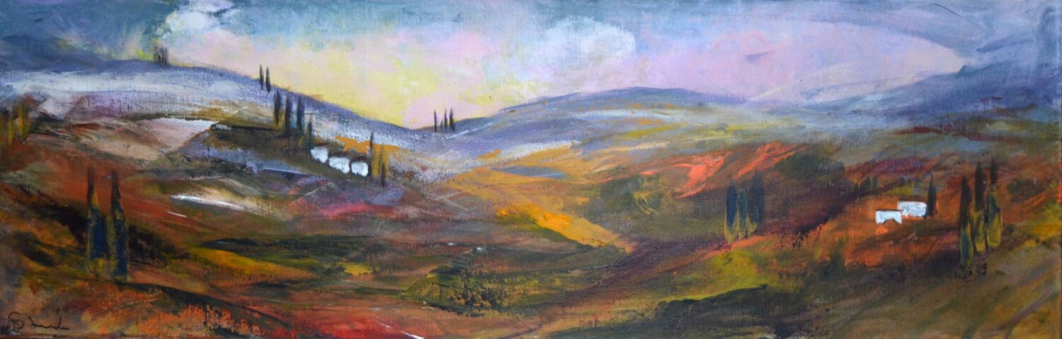 Dusk arriving Susan Monk
