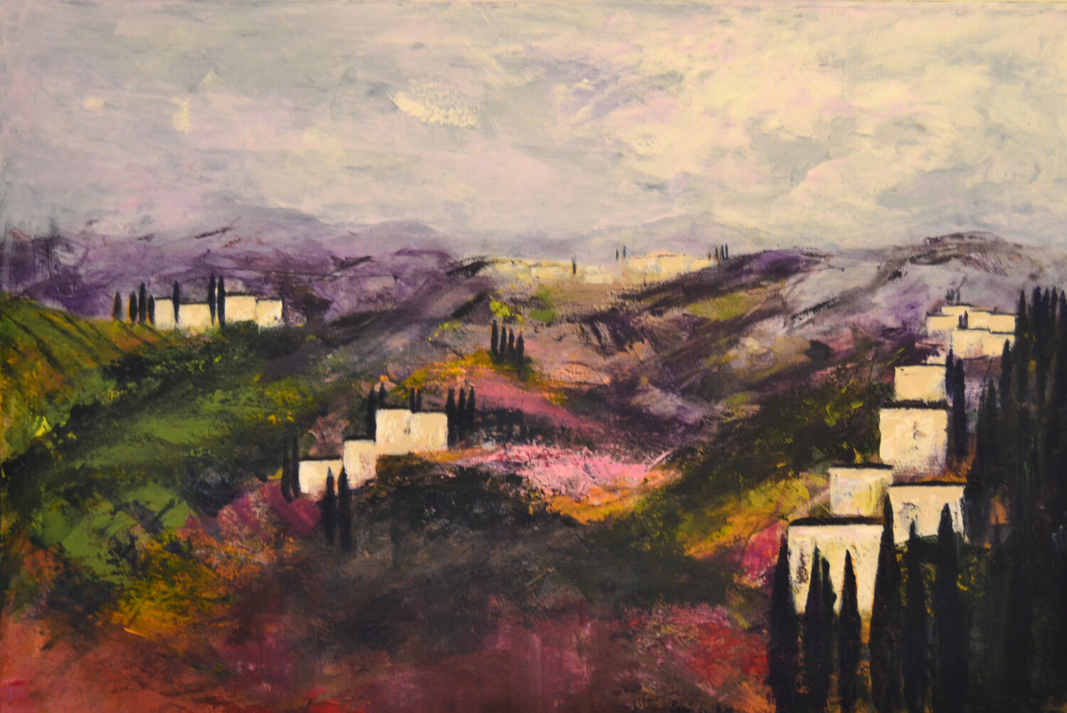 Tuscany and the Cypress Trees Susan Monk