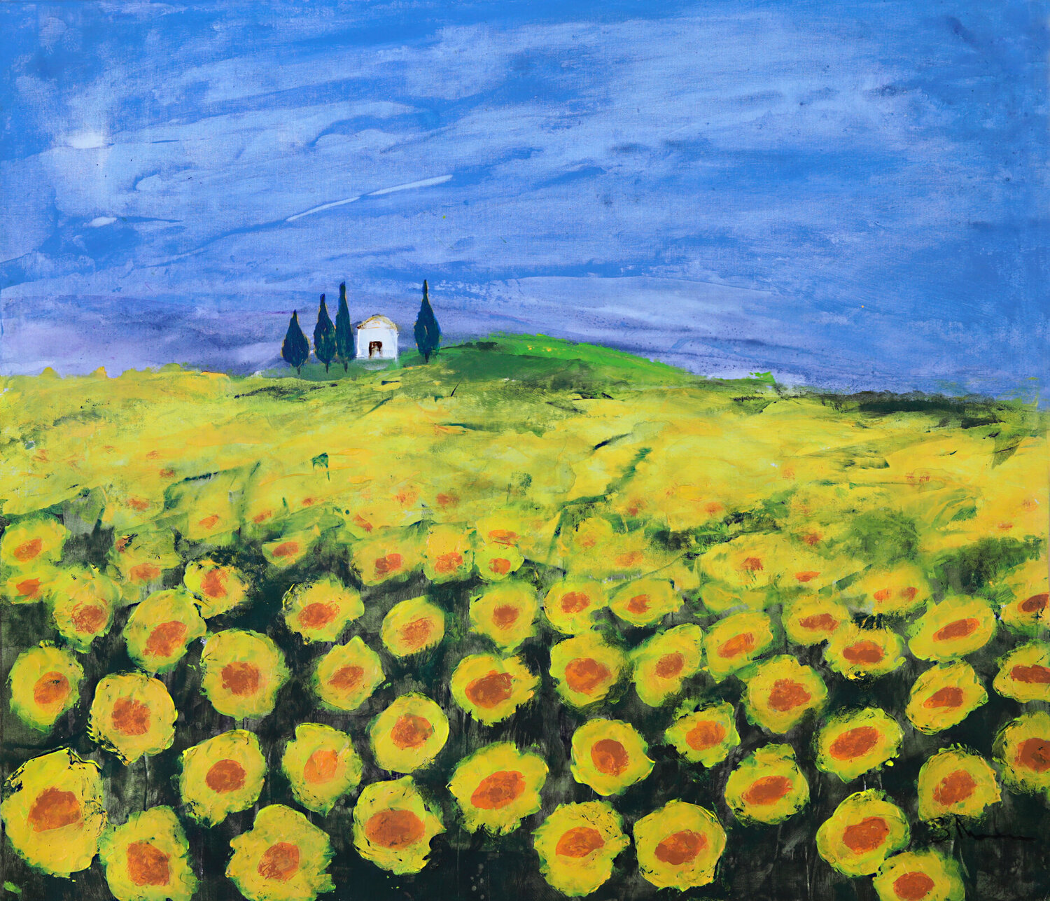 Sunflowers Susan Monk