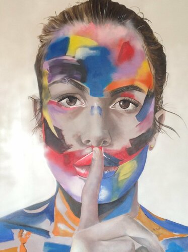 La Firmeza by CARMEN VALVERDE, Painting for Sale on Singulart