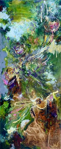 Danse de la nature by Marie-Claire Plante, Painting for Sale on Singulart