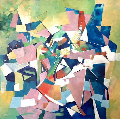 ENERGY  MENIFESTATION di Ella Prakash, Pittura in vendita su Singulart