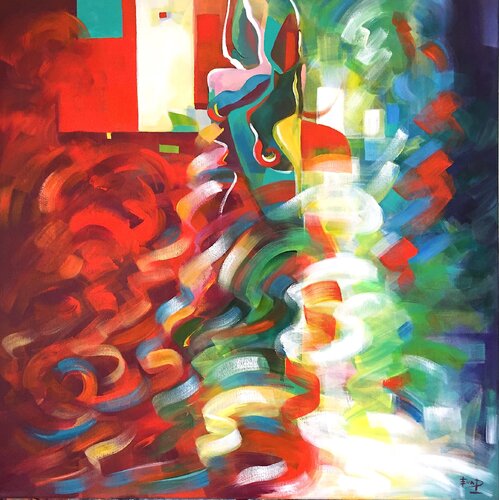 Passion von Ella Prakash, Malerei kaufen auf Singulart