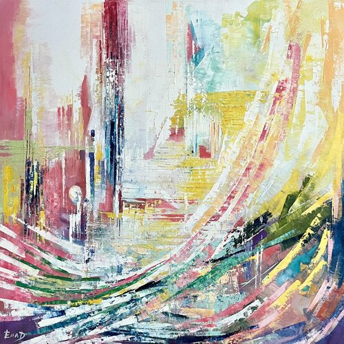 THE PATH OF JOY von Ella Prakash, Malerei kaufen auf Singulart