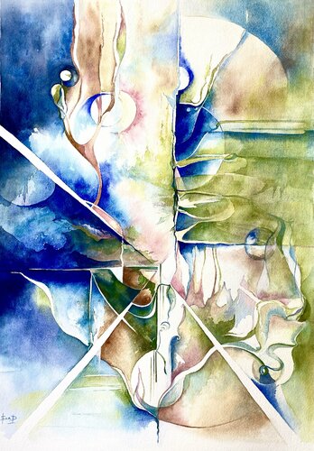 MY WAY by Ella Prakash, Work on Paper for Sale on Singulart