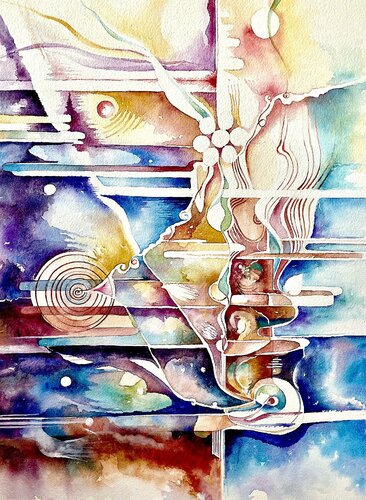 THE FOUNDATION by Ella Prakash, Work on Paper for Sale on Singulart