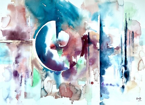 COSMIC DANCER von Ella Prakash, Werk auf Papier kaufen auf Singulart