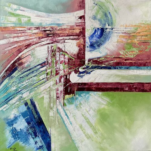 TOUCH THE DIVINE di Ella Prakash, Pittura in vendita su Singulart