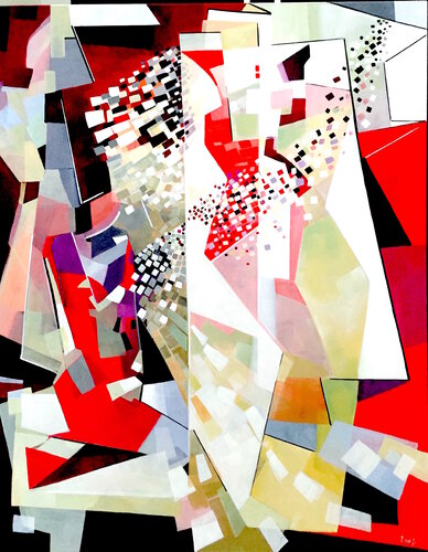 My world van Ella Prakash, Schilderij te koop op Singulart
