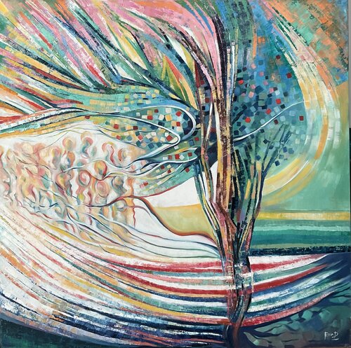 NURTURE van Ella Prakash, Schilderij te koop op Singulart