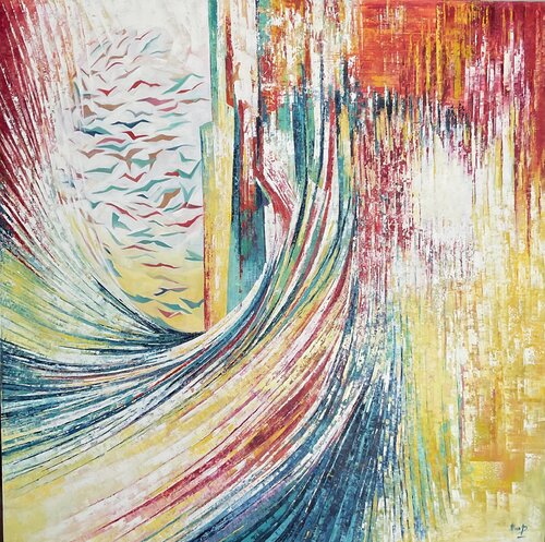 BREAK THROUGH von Ella Prakash, Malerei kaufen auf Singulart