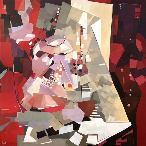 STOUT HEARTED van Ella Prakash, Schilderij te koop op Singulart