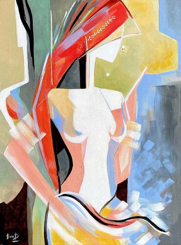 Desire van Ella Prakash, Schilderij te koop op Singulart