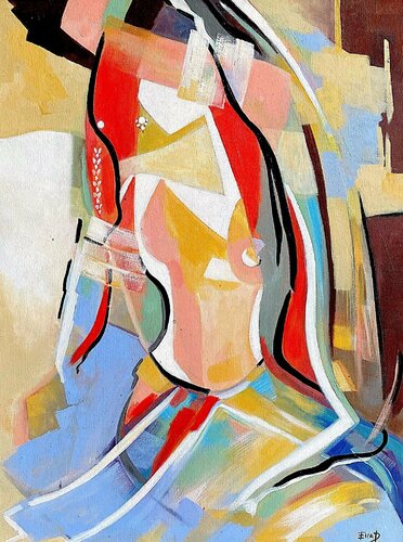 Fearless van Ella Prakash, Schilderij te koop op Singulart