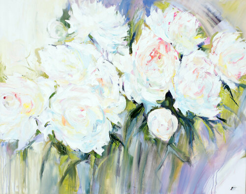 Pfingstrosen par Elena Starostina, Peinture en vente sur Singulart