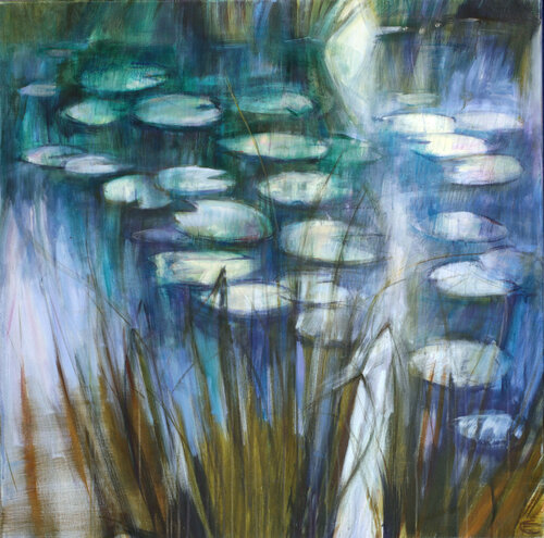 Seerosen par Elena Starostina, Peinture en vente sur Singulart