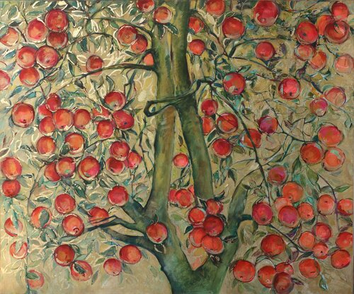 Apfelbaum von Elena Starostina, Malerei kaufen auf Singulart