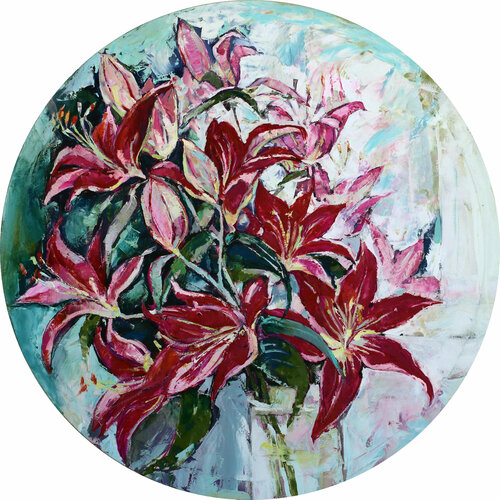 Lilien in Vase Elena Starostina