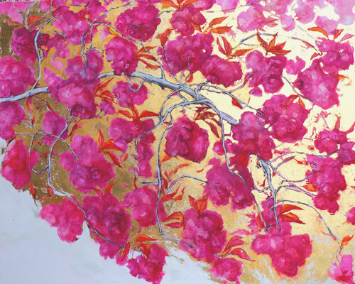 Kirschbaum by Elena Starostina, 油畫 for Sale on Singulart