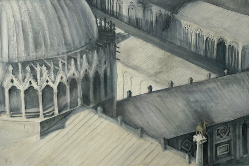 Pisa Cathedral von Elena Starostina, Malerei kaufen auf Singulart