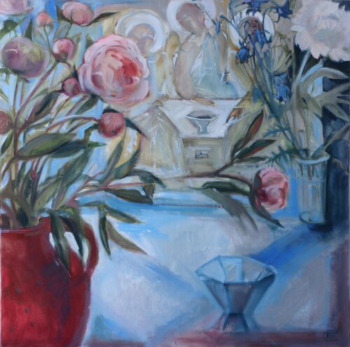 Pfingstrosen Strauß Elena Starostina