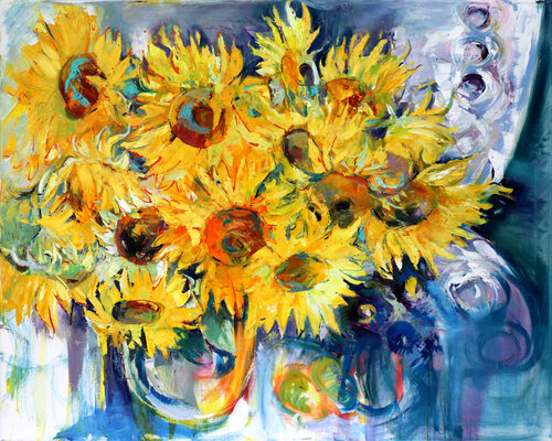 Sommerblumen in der Vase Elena Starostina