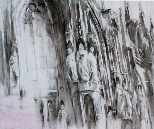 Aachener Dom van Elena Starostina, Schilderij te koop op Singulart